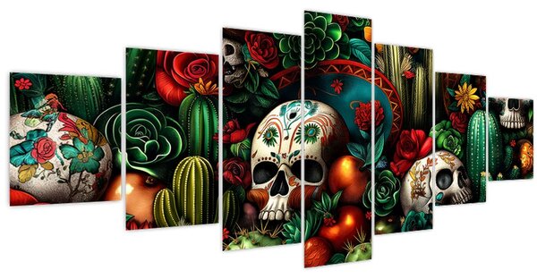 Obraz - Mexický koncept (210x100 cm)