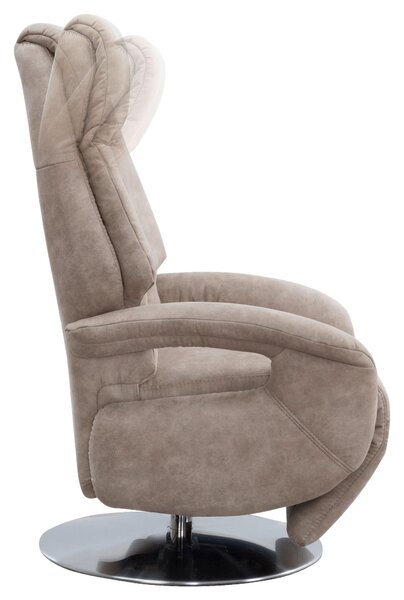RELAXAČNÍ KŘESLO, textil, béžová Sit & More - Online Only křesla & taburety, Online Only