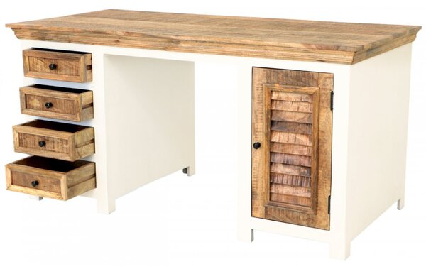 Psací stůl Agni 160x80x76 z masivu mango