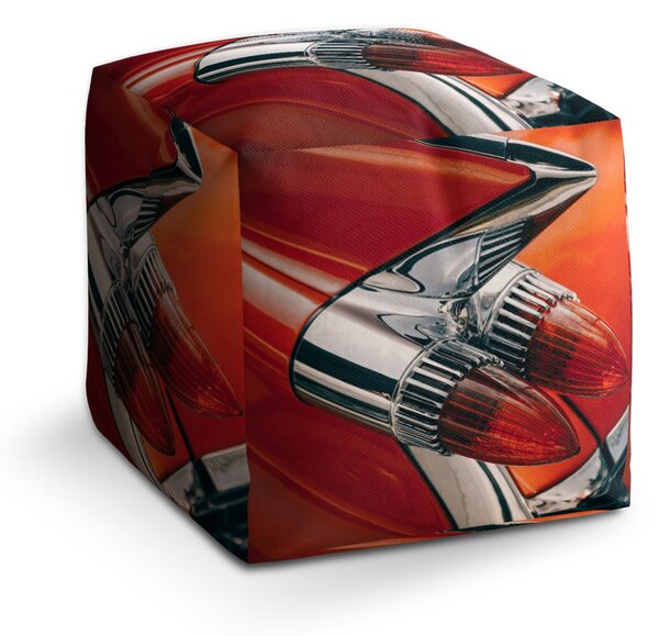 Sablio Taburet Cube Světla: 40x40x40 cm