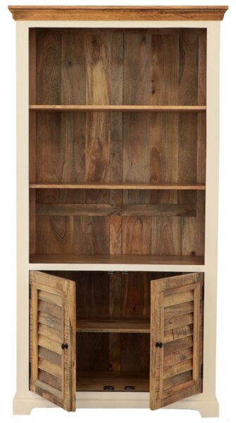 Knihovna Agni 100x190x45 z masivu mango