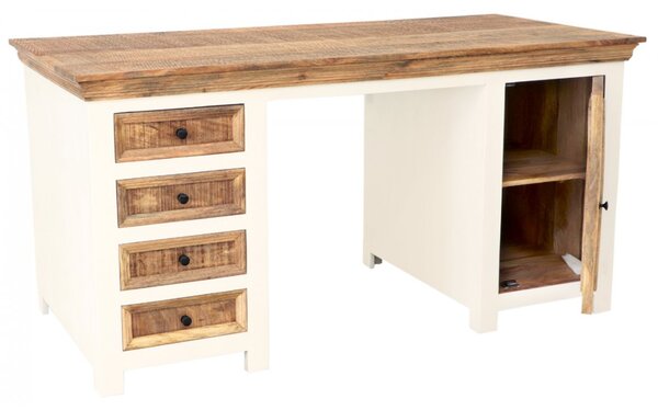 Psací stůl Agni 160x80x76 z masivu mango