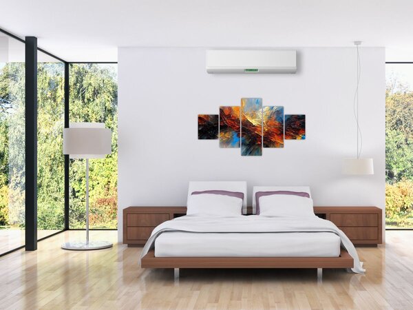 Obraz - Barevná textura (125x70 cm)
