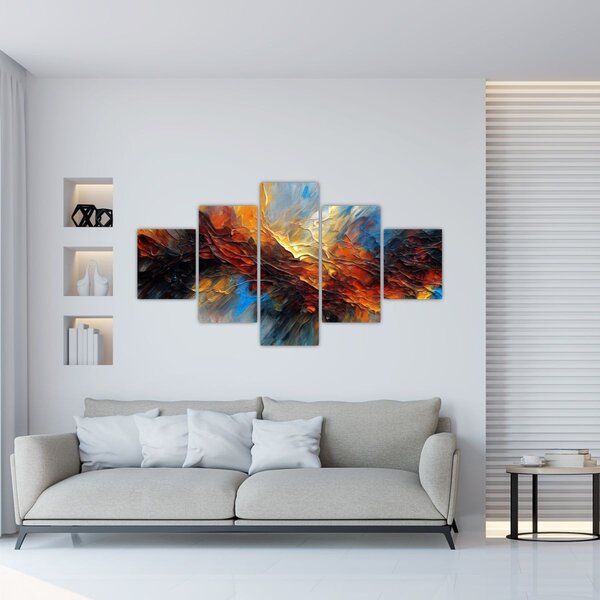 Obraz - Barevná textura (125x70 cm)