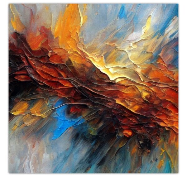 Obraz - Barevná textura (30x30 cm)