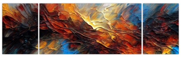 Obraz - Barevná textura (170x50 cm)