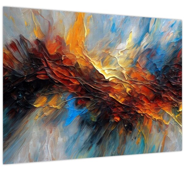 Obraz - Barevná textura (70x50 cm)