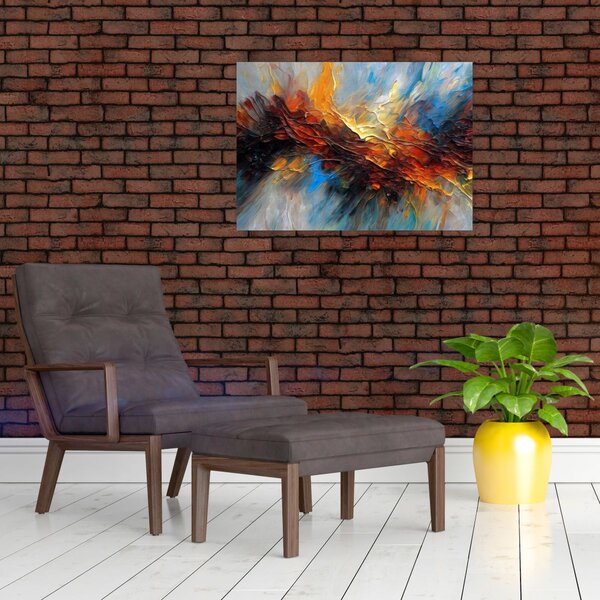 Obraz - Barevná textura (70x50 cm)