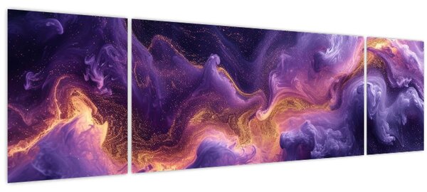 Obraz - Fialová mlhovina (170x50 cm)