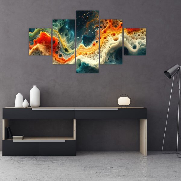 Obraz - Moderní abstrakce (125x70 cm)