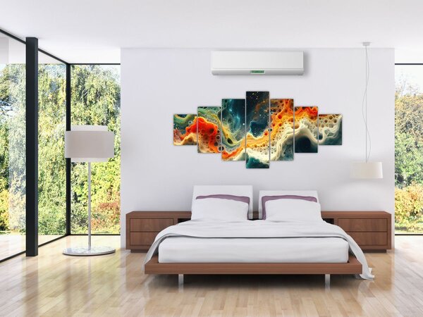 Obraz - Moderní abstrakce (210x100 cm)