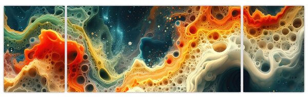 Obraz - Moderní abstrakce (170x50 cm)