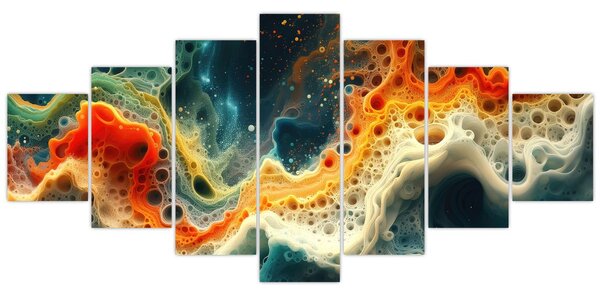 Obraz - Moderní abstrakce (210x100 cm)