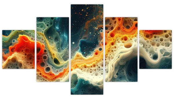 Obraz - Moderní abstrakce (125x70 cm)