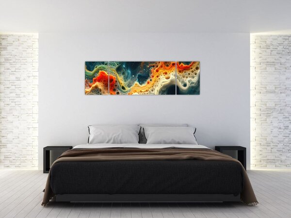 Obraz - Moderní abstrakce (170x50 cm)