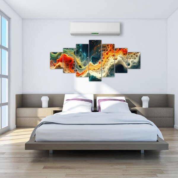 Obraz - Moderní abstrakce (210x100 cm)