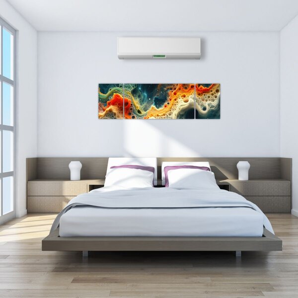 Obraz - Moderní abstrakce (170x50 cm)