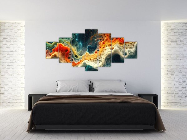 Obraz - Moderní abstrakce (210x100 cm)