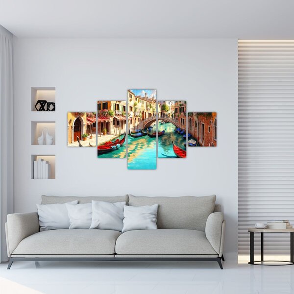 Obraz - Benátky (125x70 cm)