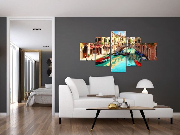 Obraz - Benátky (125x70 cm)