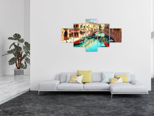 Obraz - Benátky (125x70 cm)