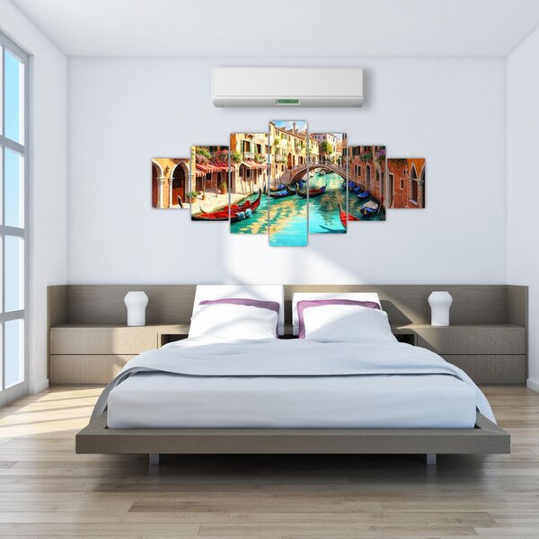 Obraz - Benátky (210x100 cm)