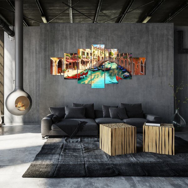 Obraz - Benátky (210x100 cm)
