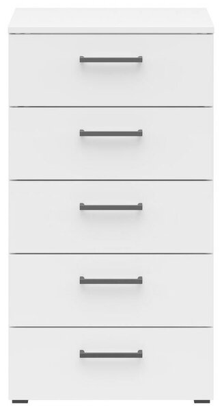 KOMODA, bílá, 45/83/40 cm Carryhome - Široké komody