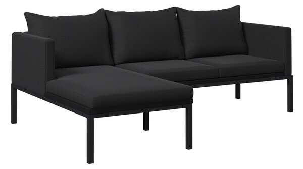 TERASOVÁ SEDACÍ SOUPRAVA 3dílné, kov, textil Ambia Garden - Online Only zahradní nábytek, Online Only