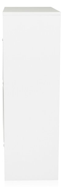 KOMODA, bílá, 58/91,5/30 cm MID.YOU - Široké komody, Online Only
