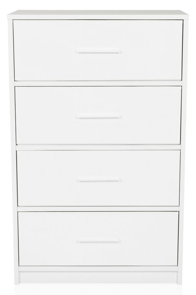 KOMODA, bílá, 58/91,5/30 cm MID.YOU - Široké komody, Online Only