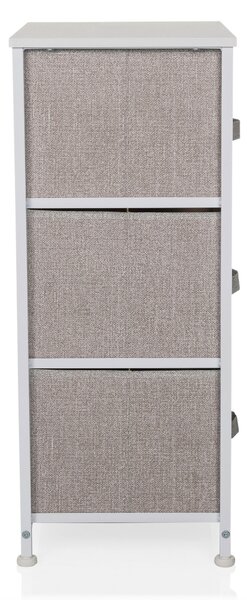 KOMODA, šedá, 45/73/30 cm MID.YOU - Široké komody, Online Only