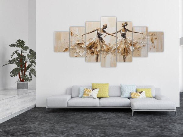 Obraz - Baletky (210x100 cm)