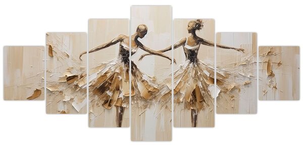 Obraz - Baletky (210x100 cm)