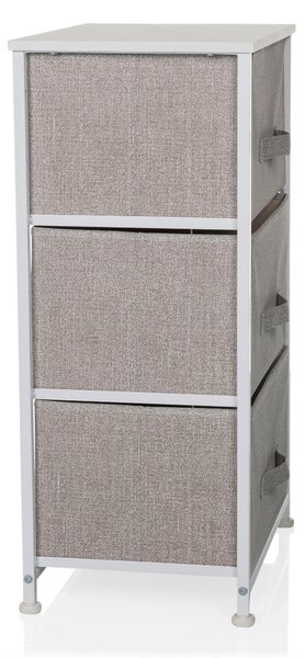 KOMODA, šedá, 45/73/30 cm MID.YOU - Široké komody, Online Only