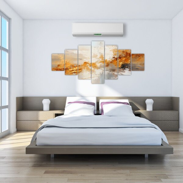 Obraz - Zlatá textura (210x100 cm)