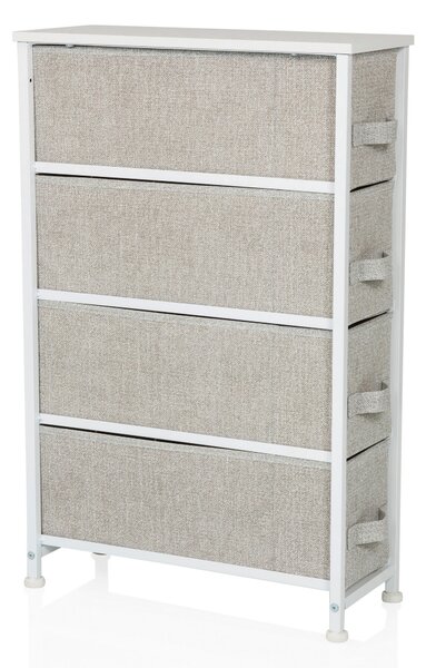 KOMODA, šedá, 20/76/48 cm MID.YOU - Široké komody, Online Only
