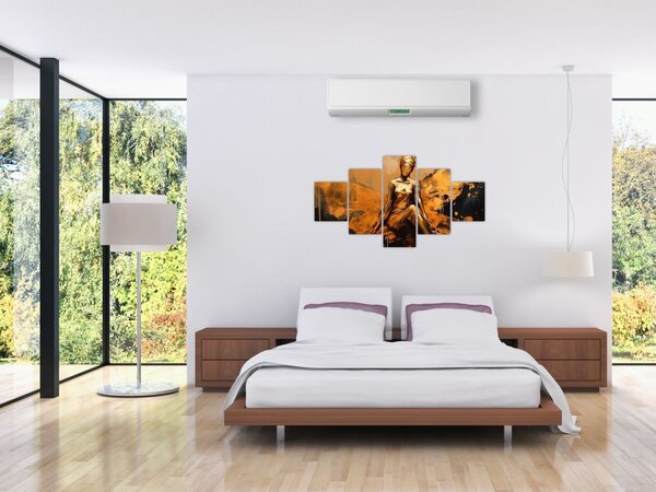 Obraz - Abstrakce víly (125x70 cm)