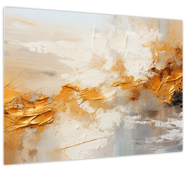 Obraz - Zlatá textura (70x50 cm)