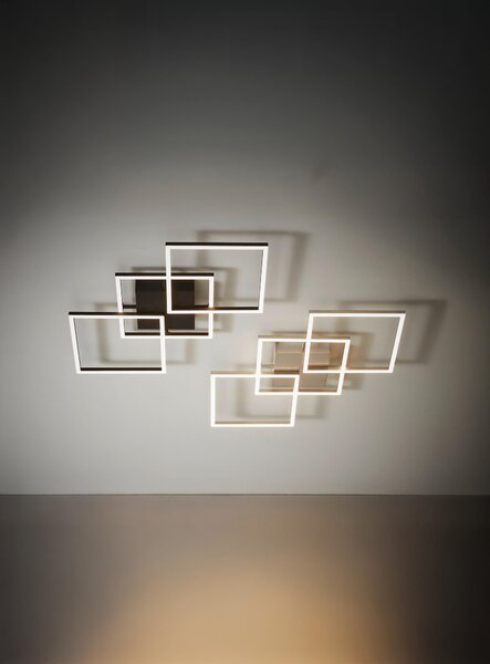 STROPNÍ LED SVÍTIDLO, 75,5/37/6 cm Novel - Stropní svítidla