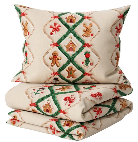 Povlečení z mikrovlákna GINGERHOLLY krémové Rozměr povlečení: 70 x 80 cm | 140 x 200 cm