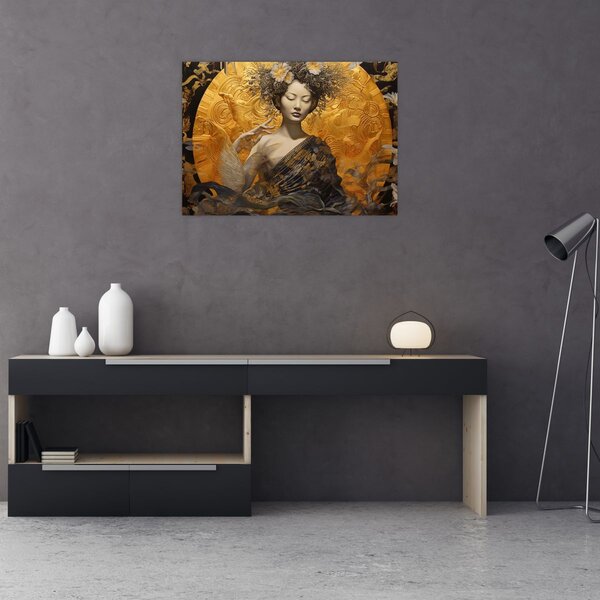 Obraz - Japonská dáma (70x50 cm)