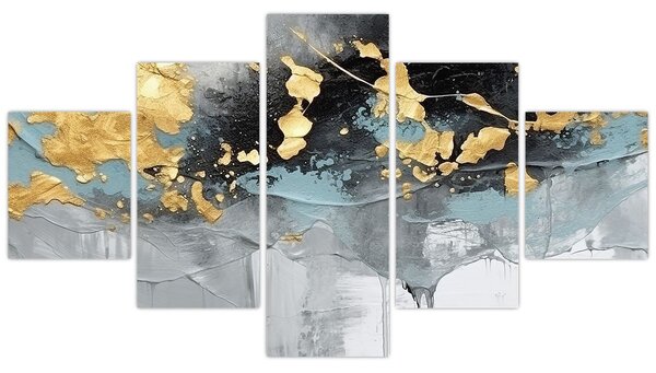 Obraz - Abstrakce (125x70 cm)
