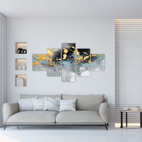 Obraz - Abstrakce (125x70 cm)