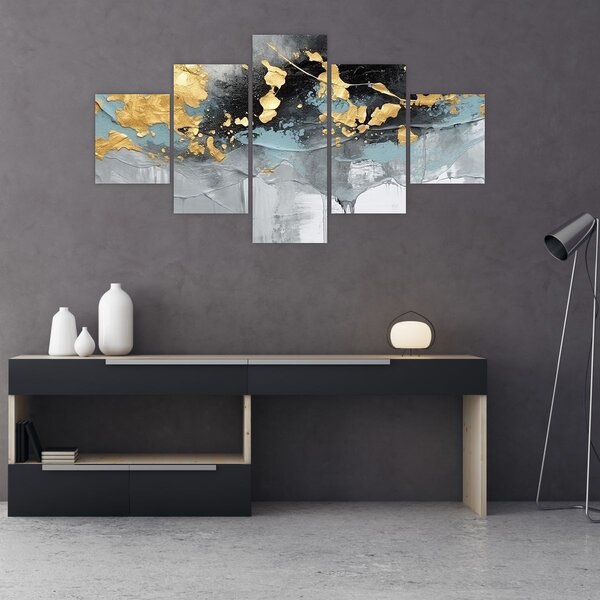 Obraz - Abstrakce (125x70 cm)