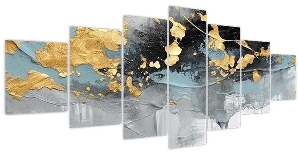 Obraz - Abstrakce (210x100 cm)