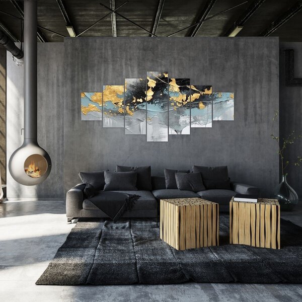 Obraz - Abstrakce (210x100 cm)
