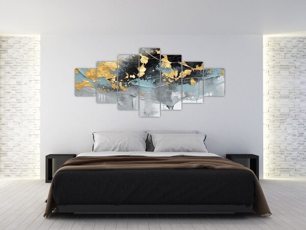 Obraz - Abstrakce (210x100 cm)