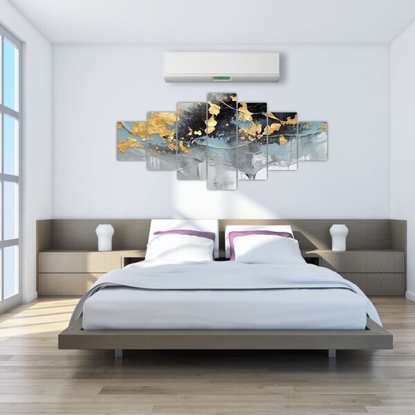 Obraz - Abstrakce (210x100 cm)
