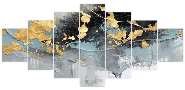 Obraz - Abstrakce (210x100 cm)